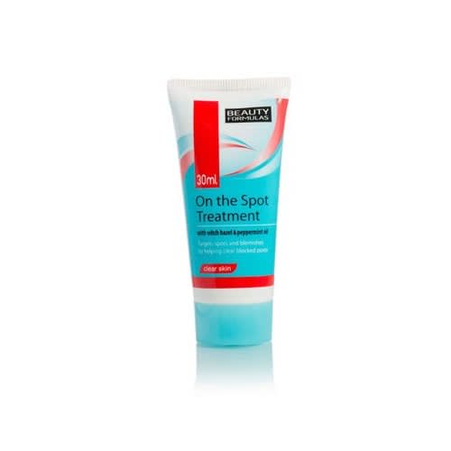 On The Spot Treatment Gel With Witch Hazel & Peppermint Oil (clears Spots & Blemish) 30ml