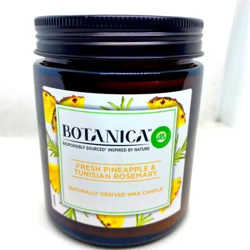 Botanica Rosemary Pineapple Scent Candle - 205g