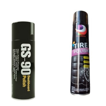 Dashboard Polish - 400ml  + Tire polish - 650ml
