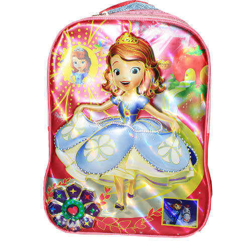Back Pack Girls School Bag -pink And Multi