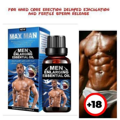 Maxman - Penis Enlargement Oil For Men  - 30g - Blue Pack