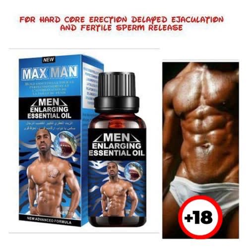 Maxman - Penis Enlargement Oil For Men  - 30g - Blue Pack