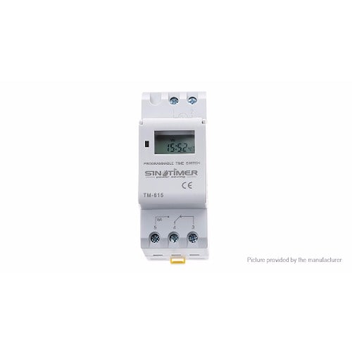 Microcomputer Electronic Programmable Digital Timer Switch Time Relay Control 220V