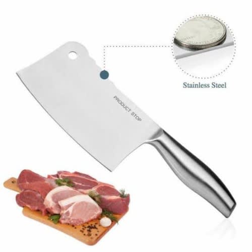 Stainless Steel Heavy Duty Meat Cleaver Chef Butcher Knife