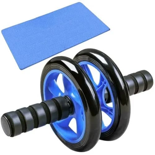 Fitness Ab Roller With Kneeling Mat