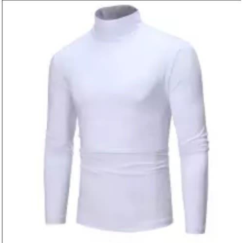 Unisex Turtle Neck - White