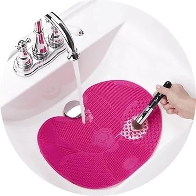 Makeup Brush Cleaning Spa Mat