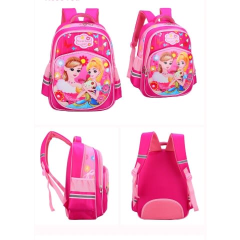 Classic Princess Elegance Character Smart Schoolbag Backpack