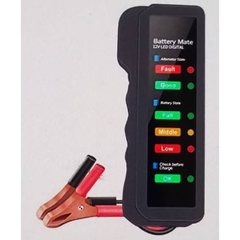 12v Car Battery & Alternator Tester