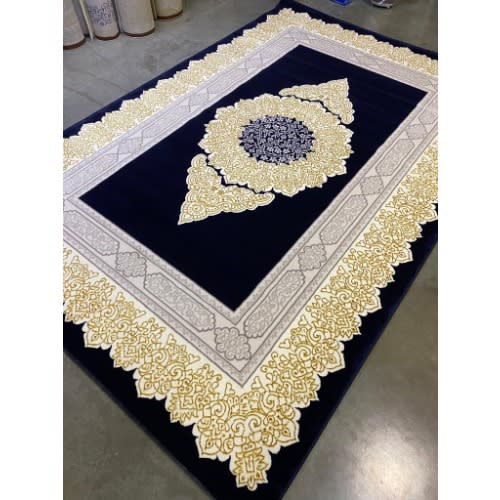 Turkish Retro Shades Center Rug - 7X10ft