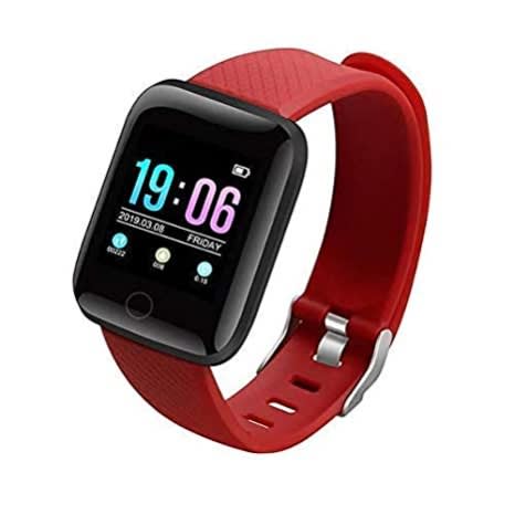 Fitness And Notification Smart Bracelet - D13 - Red