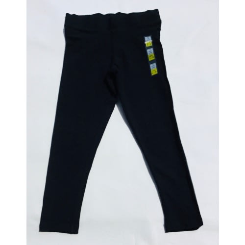 Cotton Rich Animal Side Stripe Leggings Black Mix
