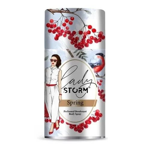 Perfumed Deodorant Body Spray For Ladies  -spring - 250ml