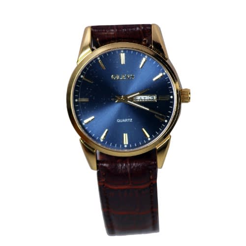 Genuine Leather Wrist Watch