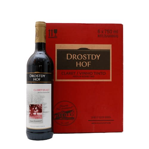 Drostdy Hof Claret Select - 75cl x 6