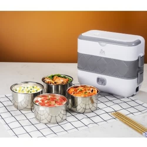 Insulated Double Layer Electric Lunch Box- 200W