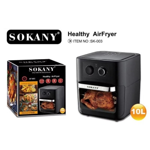 Sokany Healthy Air Fryer + Oven - 10l