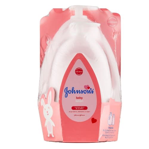 Moisturizing Pink Baby Lotion Set