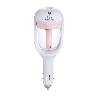 Car Humidifier And Air Purifier - Pink