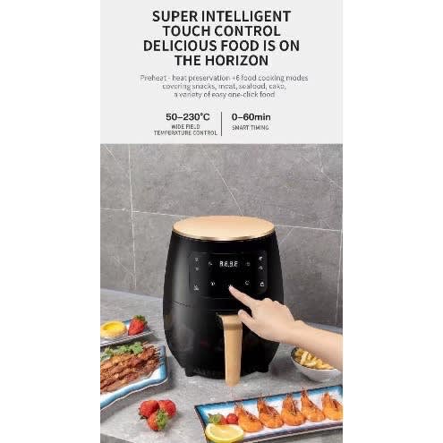 Health Benefit Air Fryer - 2400w - 6l