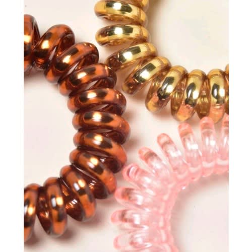 Women's Scrunchies Telephone Wire Line Hair - 9 In 1 Pack - Multicolour