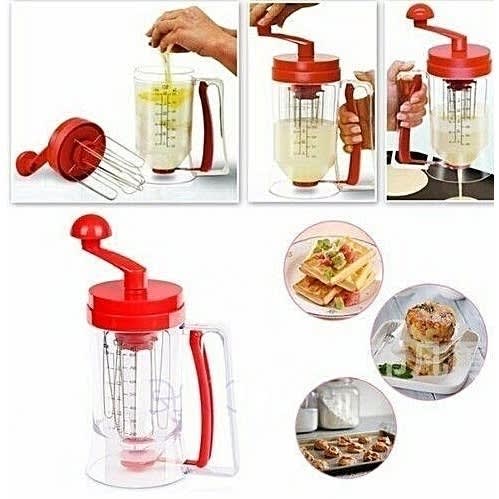 Manual Pancake Waffle Mixer Dispenser