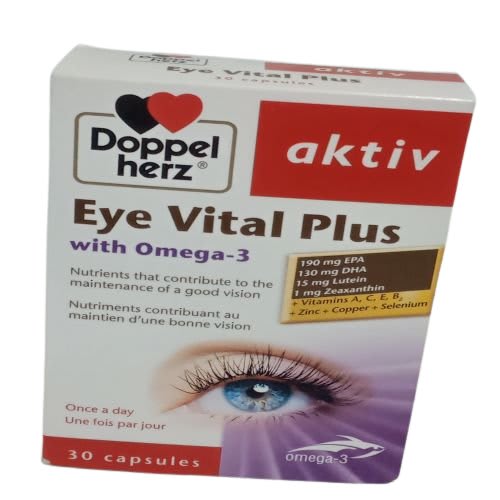 Eye Vital Plus With Omega -3 - 30 Capsules