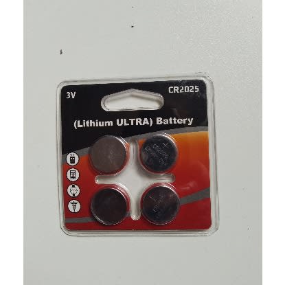 Lithium Ultra Battery Cr2025 3v - 1 Pack
