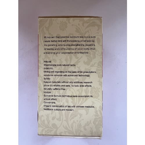 Winstown Immunity Booster Ganoderma Lucidum Tea - 20 Teabags