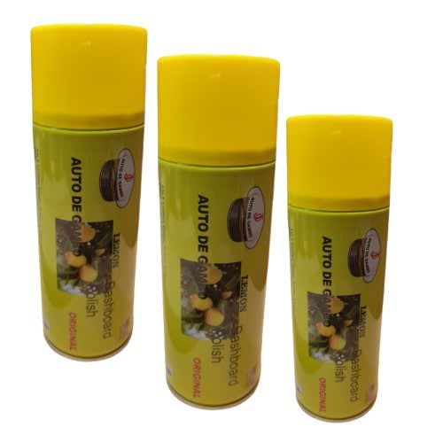 Auto De Gambo Dashboard Polish Lemon Flavour - 400ml x 3pcs