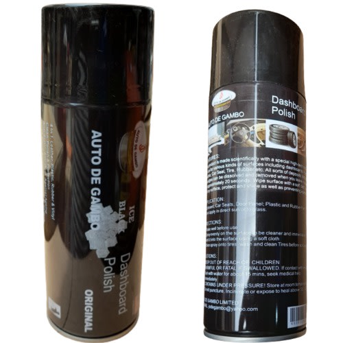 Auto De Gambo Dashboard Polish - 400ml x 2pcs