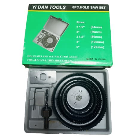 Wood Hole Saw - 8pieces