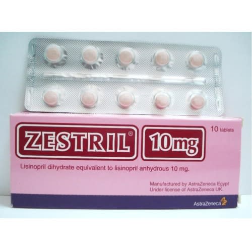 Zestril 10mg By 28