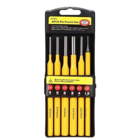 6pcs Pin Punch Set