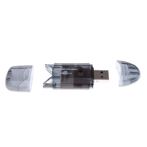 High Speed Mini Micro Sd T-flash Tf Sdhc Usb 2.0 Memory Card Reader Adapter- Black