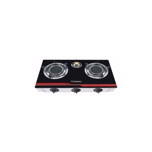 Table Top Glass Gas Cooker- 3 Burner