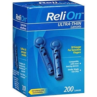 Ultra-thin Lancets - 200 Pieces