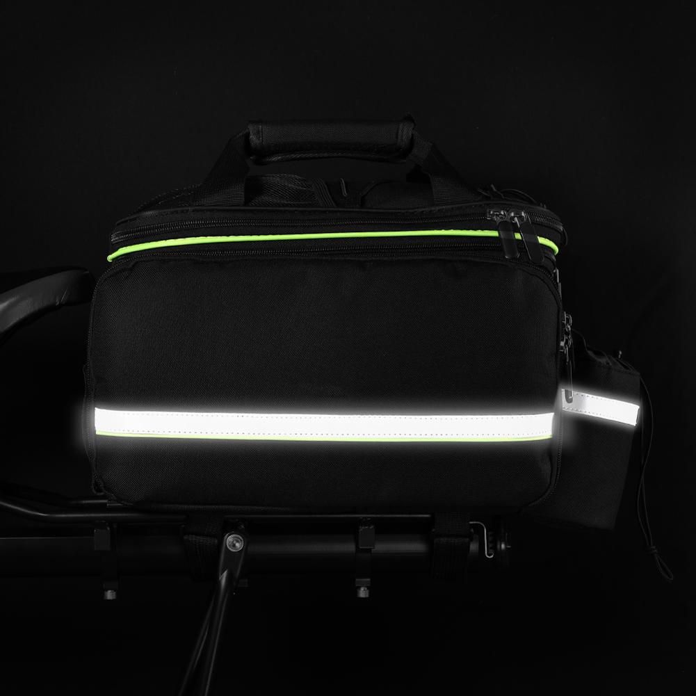 WEST BIKING Bike Trunk Bag MTB Road Bicycle Bag Travel Luggage Carrier Saddle Seat Panniers Bag Cycling Rear Rack Bag