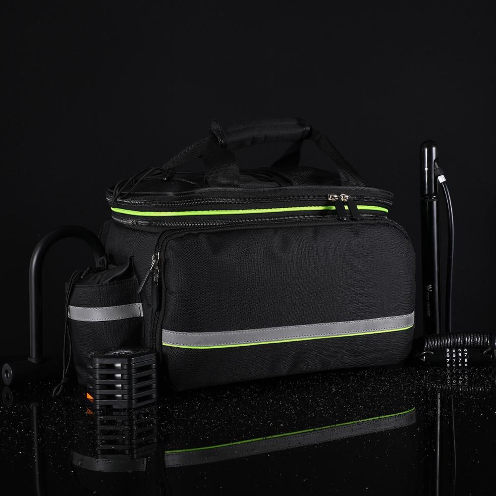 WEST BIKING Bike Trunk Bag MTB Road Bicycle Bag Travel Luggage Carrier Saddle Seat Panniers Bag Cycling Rear Rack Bag