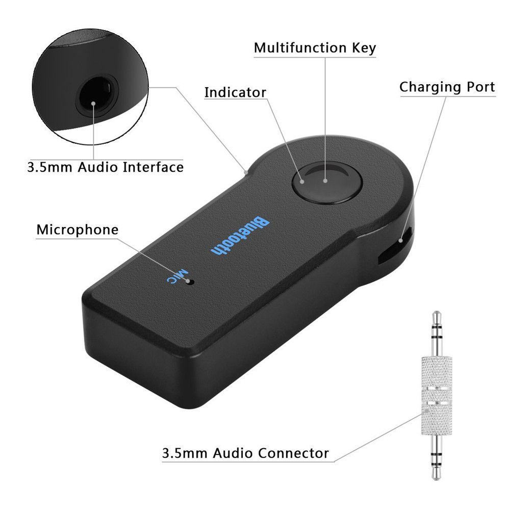 Car Aux Music Bluetooth Receiver For Lancia Stilo Ducato