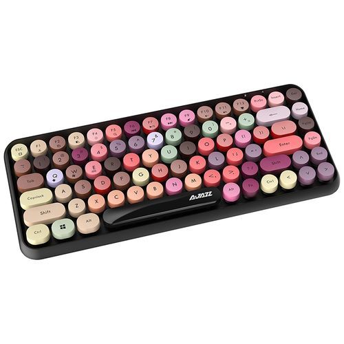 84aroon Keys Tablet  Phone Computer Household Office Bluetooth Keyboard