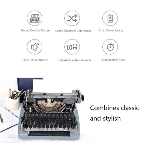 84aroon Keys Tablet  Phone Computer Household Office Bluetooth Keyboard
