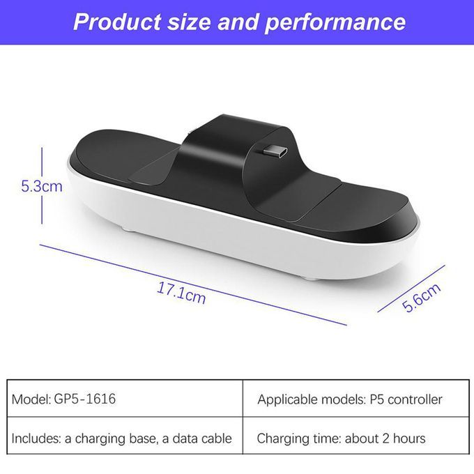 Game Controller Charging Dock Station Charger For PS5 DualSense