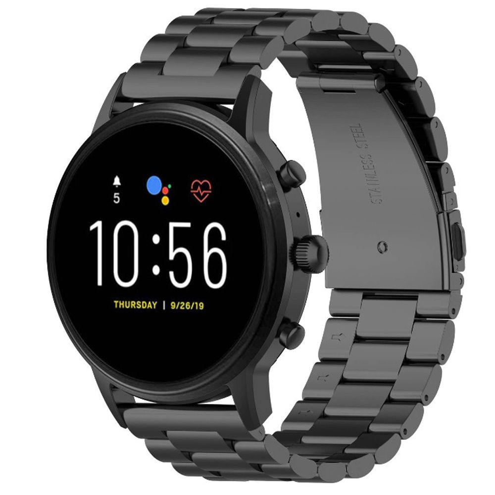 22mm Stainless Steel Strap For Fossil Gen 5 Carlyl