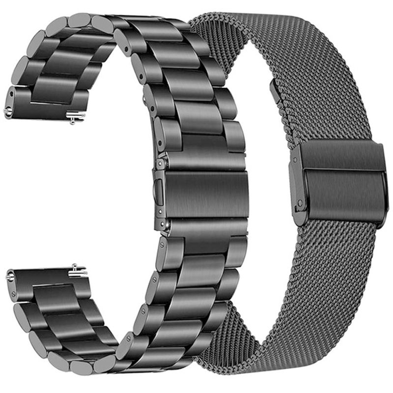 22mm Stainless Steel Strap For Fossil Gen 5 Carlyl