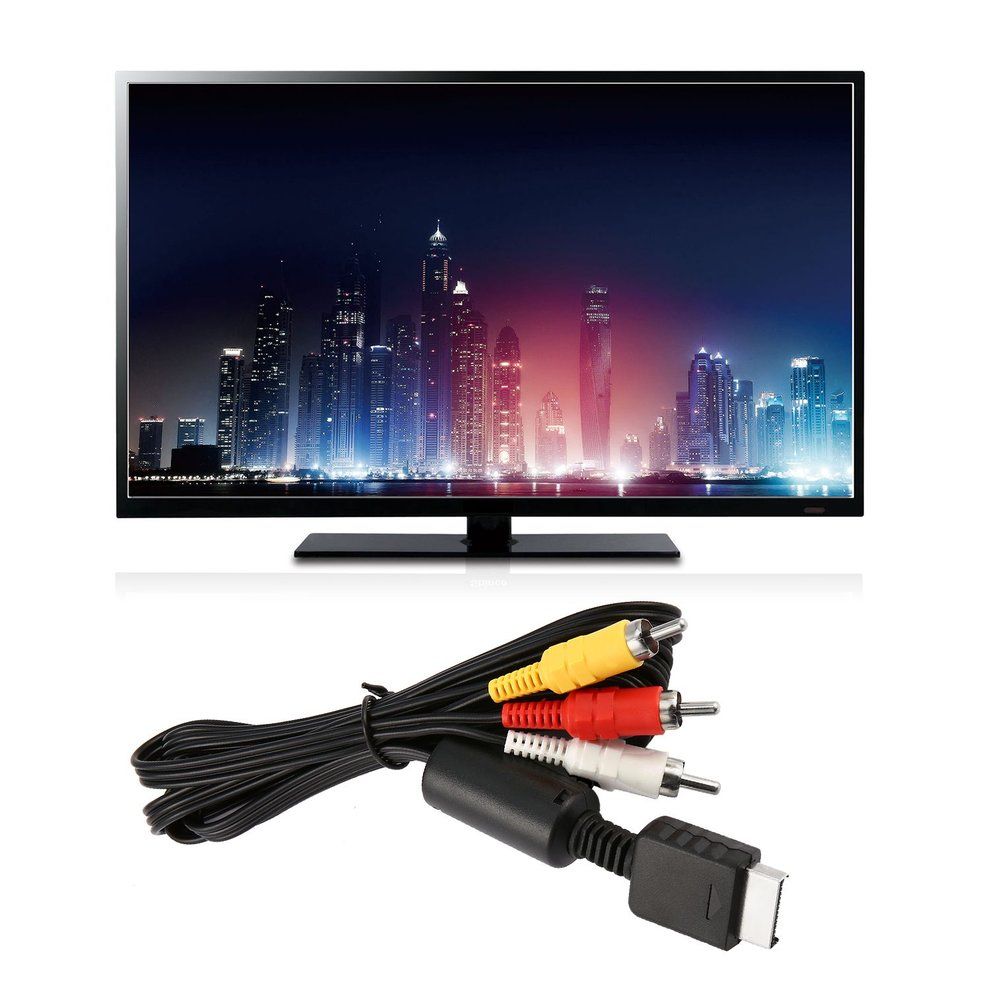 PS2 Video  Able AV  Able NEW R A Audio Video  Omposite TV  Onsole 1.8M-black