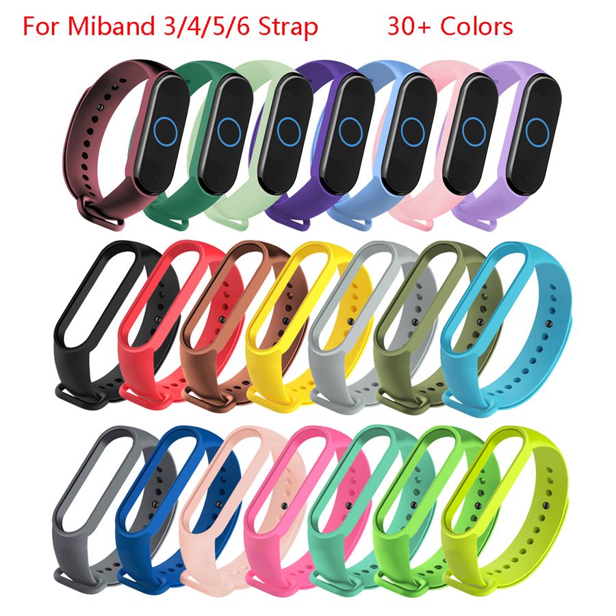 Colors Bracelet For Xiaomi Mi Band 4 5 6 Sport Str