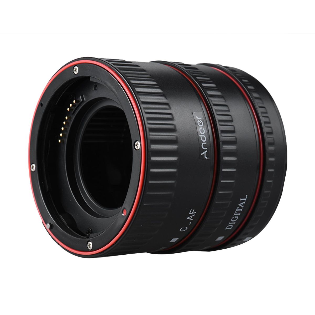 Andoer Macro Extension Tube Set 3-Piece 13mm 21mm 31mm Auto Focus Extension Tube Rings for Camera Body and Lens of 35mm SLR Compatible for Canon all EF and EF-S Lenses