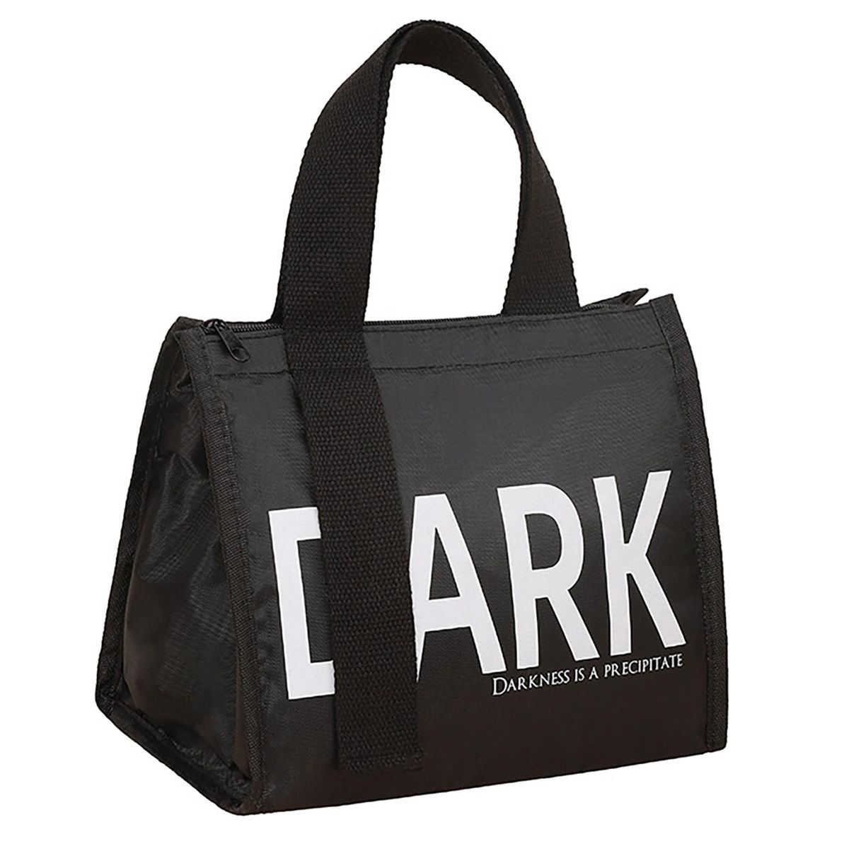 Bento Bag Students Adults Insulated Lunch Tote Bag Black