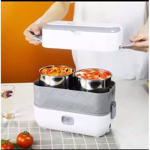 Electric Lunch Box Cooking Fast And Keeping Warm.....